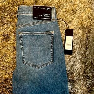 Veronica beard - Ryleigh Slim Straight jean with front yoke